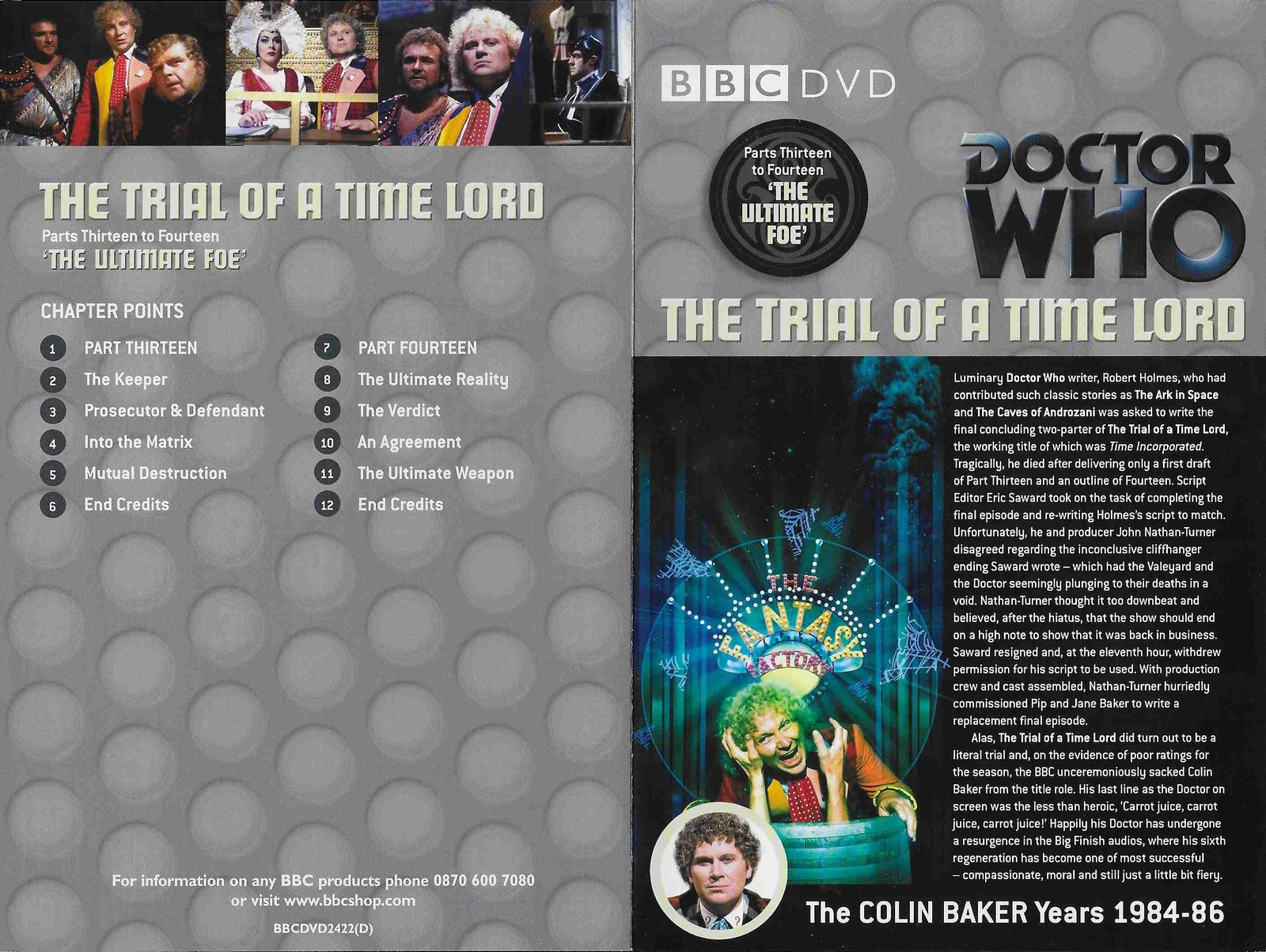 Inserts from BBCDVD 2422D